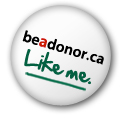 Be a Donor Like Me button